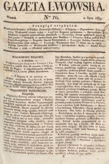 Gazeta Lwowska. 1839, nr 76