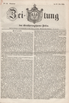 Zeitung des Großherzogthums Posen. 1848, № 122 (27 Mai) + dod.