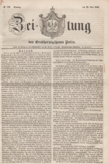Zeitung des Großherzogthums Posen. 1848, № 123 (28 Mai) + dod.