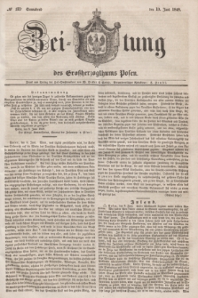 Zeitung des Großherzogthums Posen. 1848, № 133 (10 Juni) + dod.