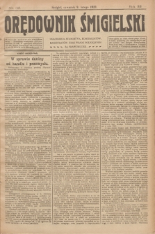 Orędownik Śmigielski. R.32, nr 32 (9 lutego 1922)