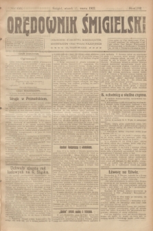 Orędownik Śmigielski. R.32, nr 66 (21 marca 1922)