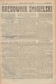 Orędownik Śmigielski. R.32, nr 155 (11 lipca 1922)