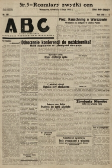 ABC : pismo codzienne : informuje wszystkich o wszystkiem. 1933, nr 191 |PDF|