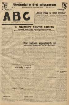 ABC : pismo codzienne : informuje wszystkich o wszystkiem. 1934, nr 18 |PDF|