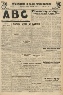 ABC : pismo codzienne : informuje wszystkich o wszystkiem. 1934, nr 46 |PDF|
