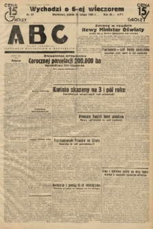 ABC : pismo codzienne : informuje wszystkich o wszystkiem. 1934, nr 53 |PDF|