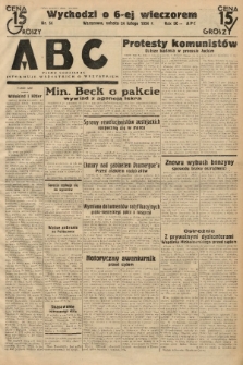 ABC : pismo codzienne : informuje wszystkich o wszystkiem. 1934, nr 54 |PDF|