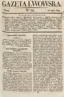 Gazeta Lwowska. 1839, nr 82