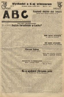 ABC : pismo codzienne : informuje wszystkich o wszystkiem. 1934, nr 64 |PDF|