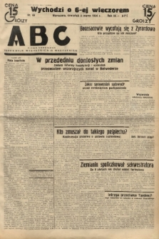 ABC : pismo codzienne : informuje wszystkich o wszystkiem. 1934, nr 66 |PDF|