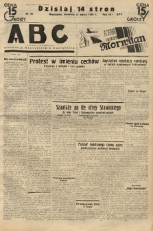 ABC : pismo codzienne : informuje wszystkich o wszystkiem. 1934, nr 69 |PDF|