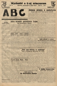 ABC : pismo codzienne : informuje wszystkich o wszystkiem. 1934, nr 70 |PDF|