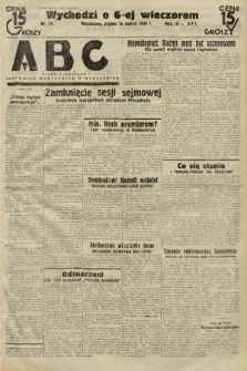 ABC : pismo codzienne : informuje wszystkich o wszystkiem. 1934, nr 74 |PDF|