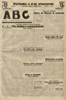 ABC : pismo codzienne : informuje wszystkich o wszystkiem. 1934, nr 85 |PDF|