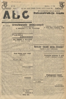 ABC : pismo codzienne : informuje wszystkich o wszystkiem. 1934, nr 175 |PDF|