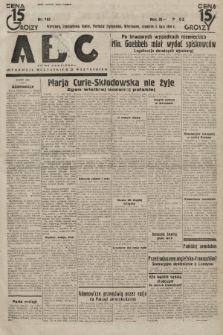 ABC : pismo codzienne : informuje wszystkich o wszystkiem. 1934, nr 182 |PDF|