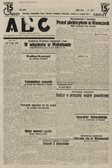 ABC : pismo codzienne : informuje wszystkich o wszystkiem. 1934, nr 225 |PDF|