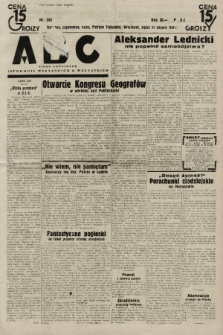 ABC : pismo codzienne : informuje wszystkich o wszystkiem. 1934, nr 233 |PDF|