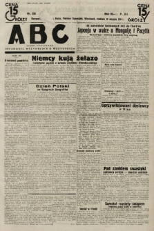 ABC : pismo codzienne : informuje wszystkich o wszystkiem. 1934, nr 235 |PDF|