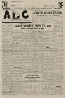 ABC : pismo codzienne : informuje wszystkich o wszystkiem. 1934, nr 241 |PDF|
