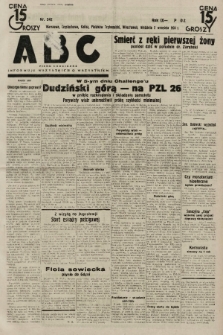 ABC : pismo codzienne : informuje wszystkich o wszystkiem. 1934, nr 242 |PDF|