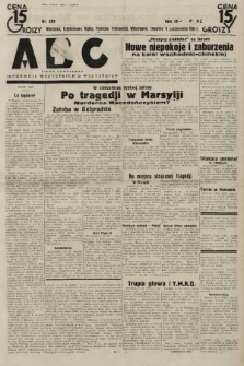 ABC : pismo codzienne : informuje wszystkich o wszystkiem. 1934, nr 281 |PDF|