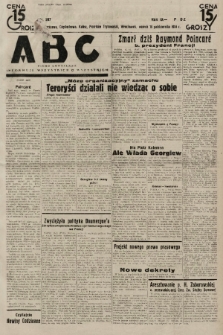 ABC : pismo codzienne : informuje wszystkich o wszystkiem. 1934, nr 287 |PDF|