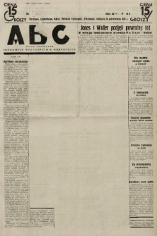 ABC : pismo codzienne : informuje wszystkich o wszystkiem. 1934, nr [300] [ocenzurowany] |PDF|