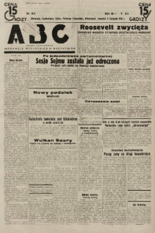 ABC : pismo codzienne : informuje wszystkich o wszystkiem. 1934, nr 312 |PDF|