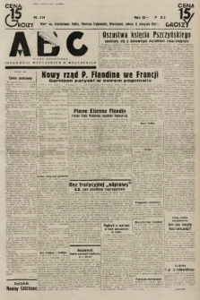 ABC : pismo codzienne : informuje wszystkich o wszystkiem. 1934, nr 314 |PDF|