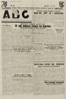 ABC : pismo codzienne : informuje wszystkich o wszystkiem. 1934, nr 316 |PDF|