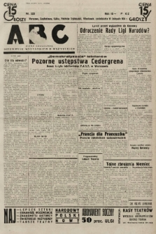 ABC : pismo codzienne : informuje wszystkich o wszystkiem. 1934, nr 323 |PDF|