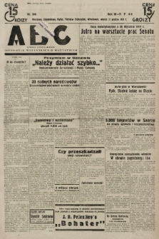 ABC : pismo codzienne : informuje wszystkich o wszystkiem. 1934, nr 346 |PDF|