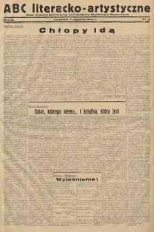 ABC Literacko-Artystyczne : stały dodatek tygodniowy. 1934, nr 2 |PDF|