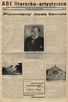 ABC Literacko-Artystyczne : stały dodatek tygodniowy. 1934, nr 15 |PDF|