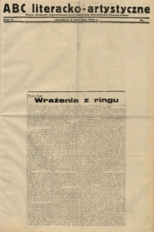 ABC Literacko-Artystyczne : stały dodatek tygodniowy. 1934, nr [23] |PDF|
