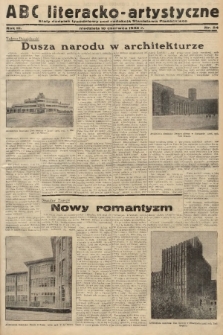 ABC Literacko-Artystyczne : stały dodatek tygodniowy. 1934, nr 24 |PDF|