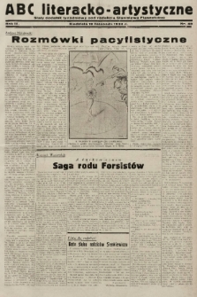 ABC Literacko-Artystyczne : stały dodatek tygodniowy. 1934, nr 48 |PDF|