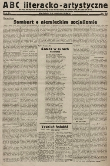 ABC Literacko-Artystyczne : stały dodatek tygodniowy. 1934, nr 54 |PDF|