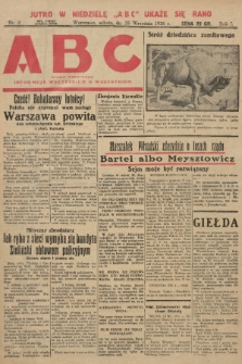 ABC : pismo codzienne : informuje wszystkich o wszystkiem. 1926, nr 2 |PDF|