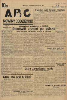 ABC : nowiny codzienne. 1935, nr 332 |PDF|