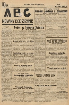 ABC : nowiny codzienne. 1936, nr 58 |PDF|