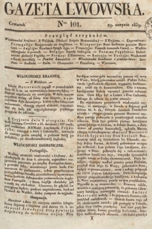 Gazeta Lwowska. 1839, nr 101