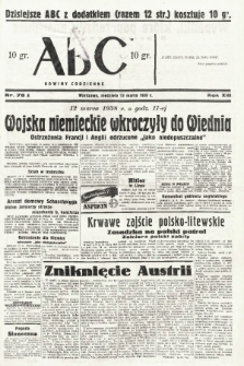 ABC : nowiny codzienne. 1938, nr 78 A |PDF|