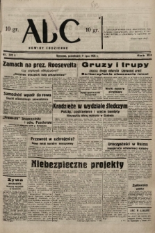 ABC : nowiny codzienne. 1938, nr 202 A |PDF|