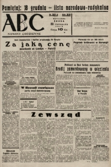 ABC : nowiny codzienne. 1938, nr 351 A |PDF|