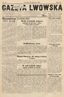 Gazeta Lwowska. 1931, nr 15