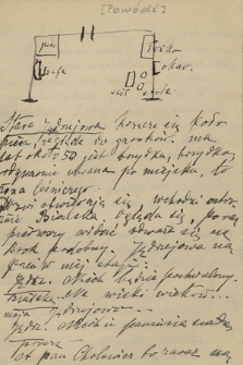„Powódź”. Fragment dramatu pisanego ok. 1908 r.