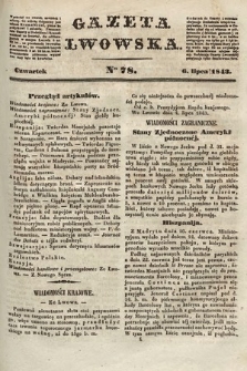 Gazeta Lwowska. 1843, nr 78